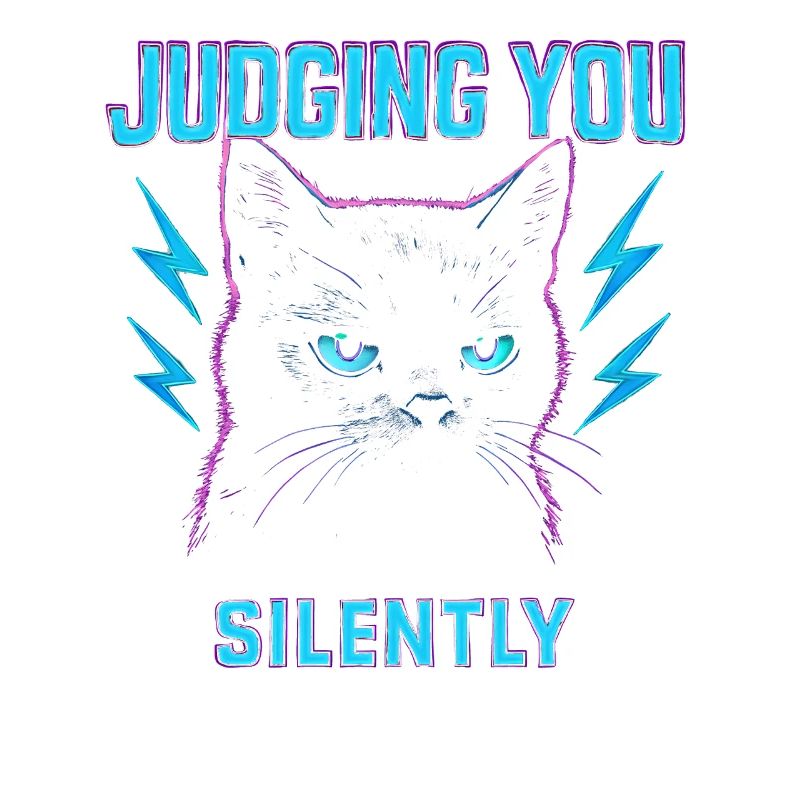 Cat humor, cat gift idea, funny pets