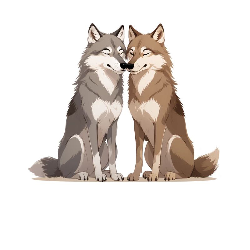 Hugging Wolves Duo