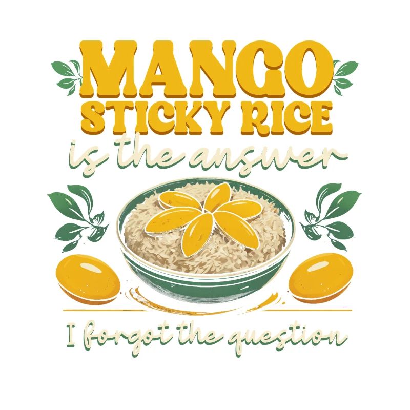 Le riz gluant à la mangue est la solution