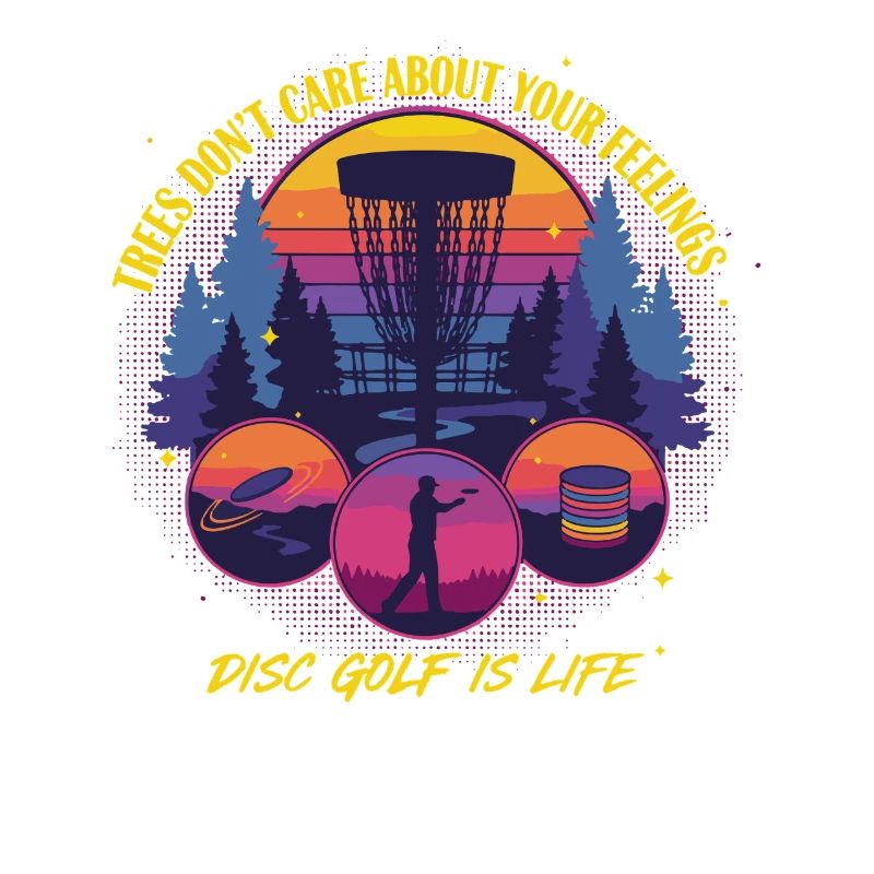 Le disc golf, c’est des arbres de vie qui ne se soucient pas des sentiments