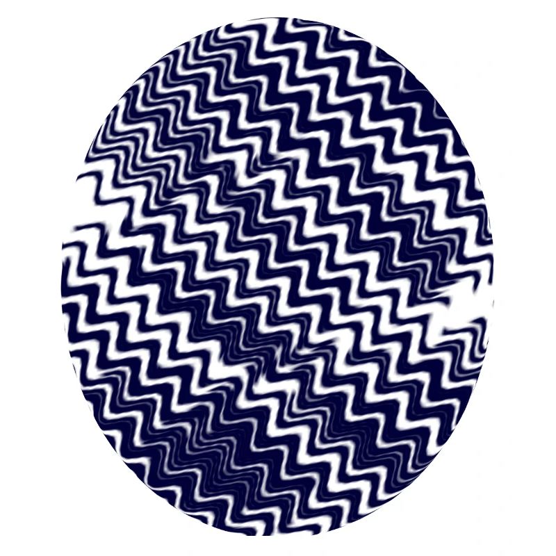 Azurian Zigzag Circle Pattern