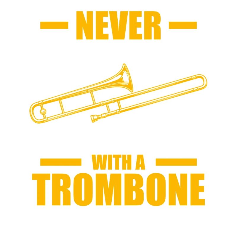 Old man with a trombone trombone player trombonist