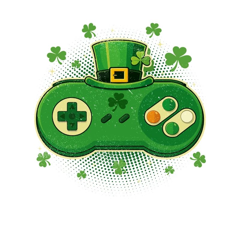 Irischer Videospiel-Controller St Pats