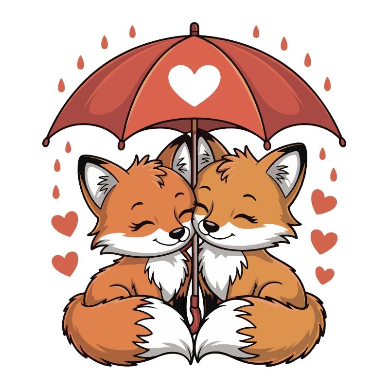Amour du couple de comics Fox