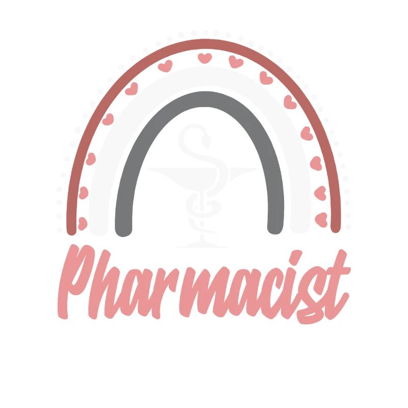 Boho Rainbow Pharmacist Pharmacy Technician