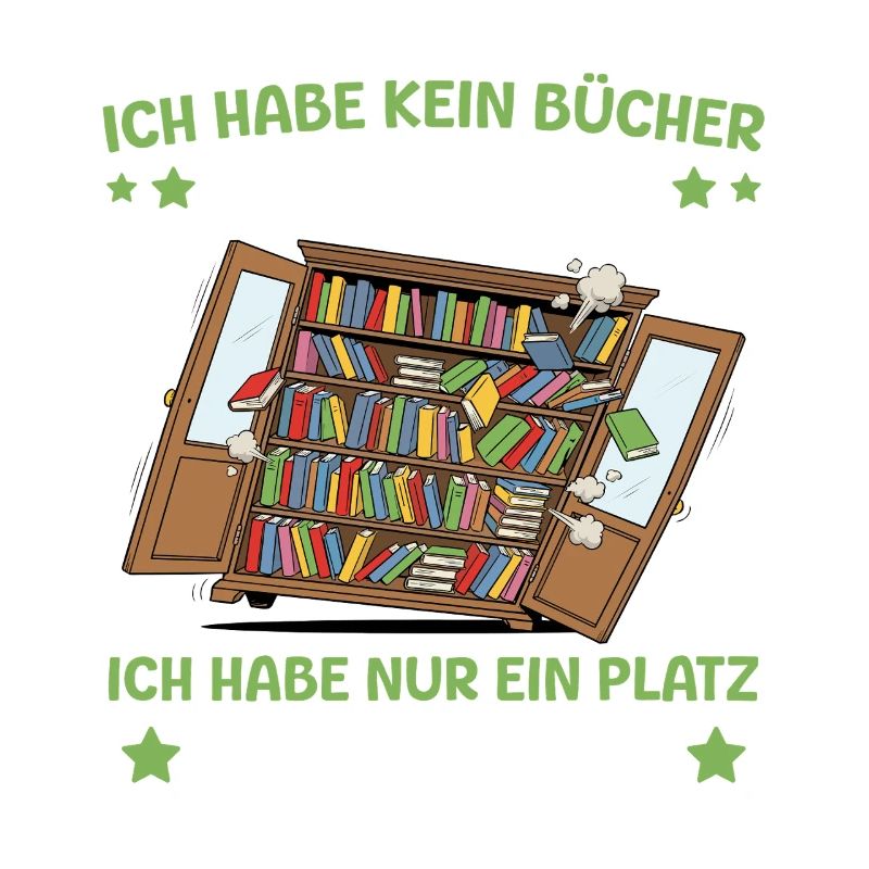 Bücherwurm Ich habe ein Platz Problem