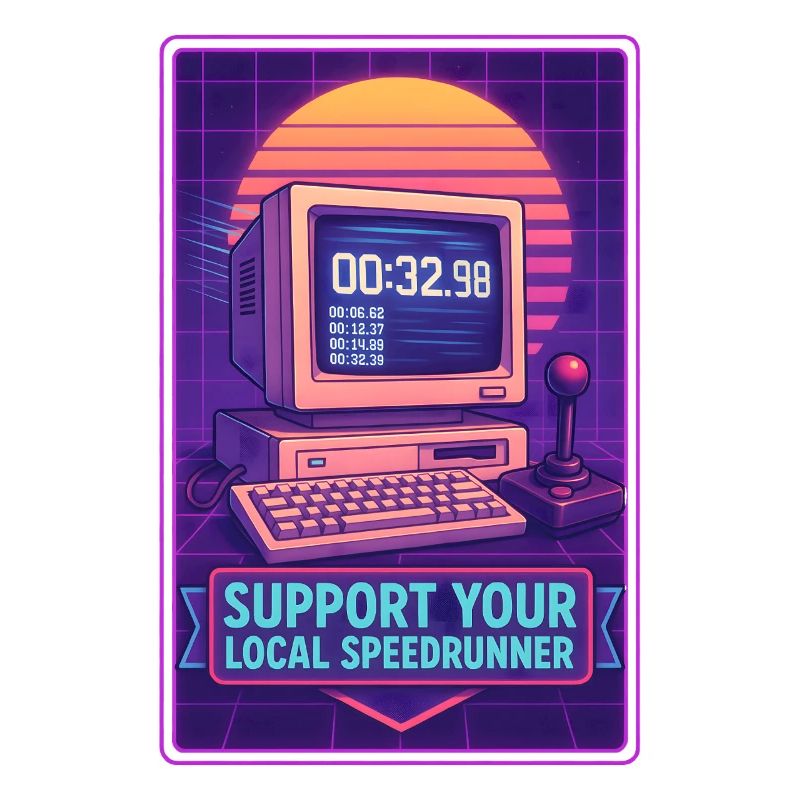 Speedrunner supporten | Retro Gaming Timer