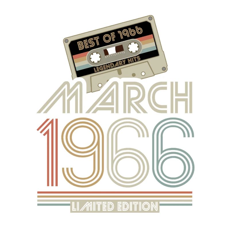 Meilleur de mars 1966 Cassette | Édition limitée