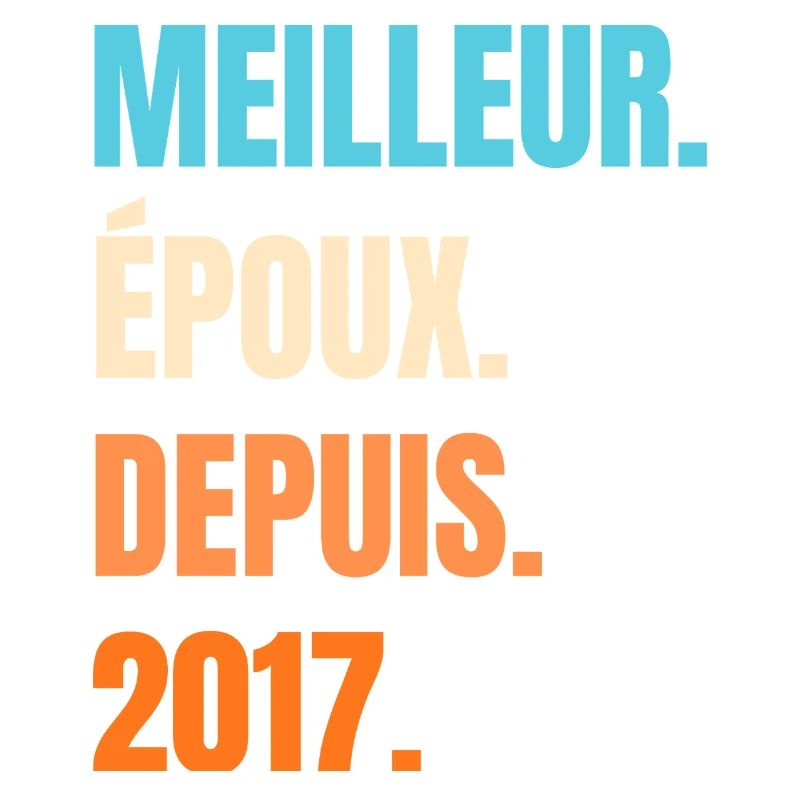 Bester Ehemann seit 2017 Geschenk-Ehemann