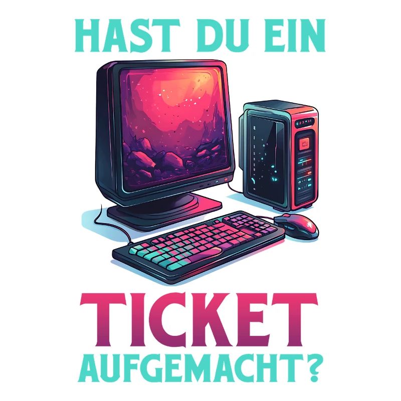 IT Support DID YOU OPEN A TICKET Funny