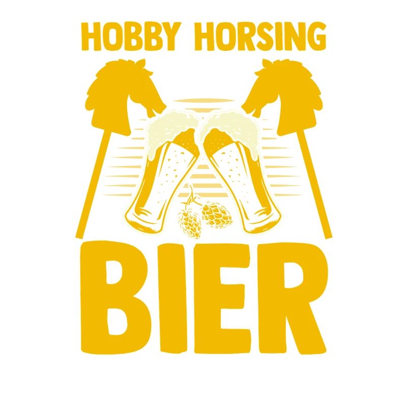 Bier Pferd Hobby Horsing