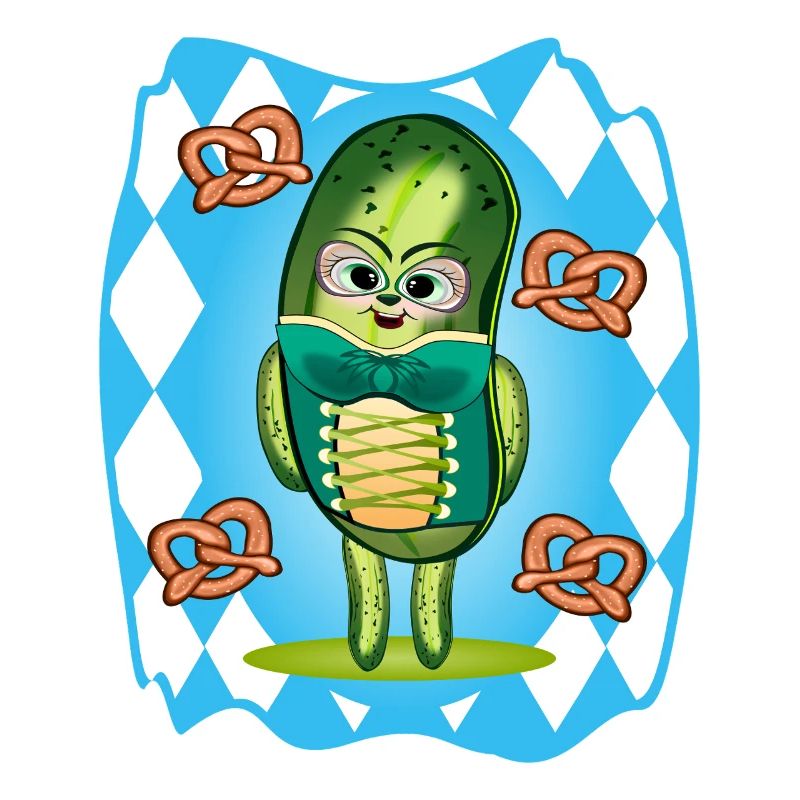 Cornichons bretzel de Bavière