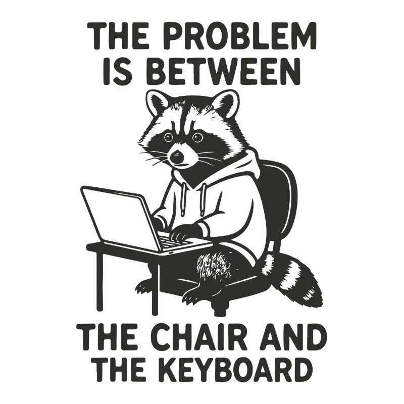 Problem between chair and keyboard