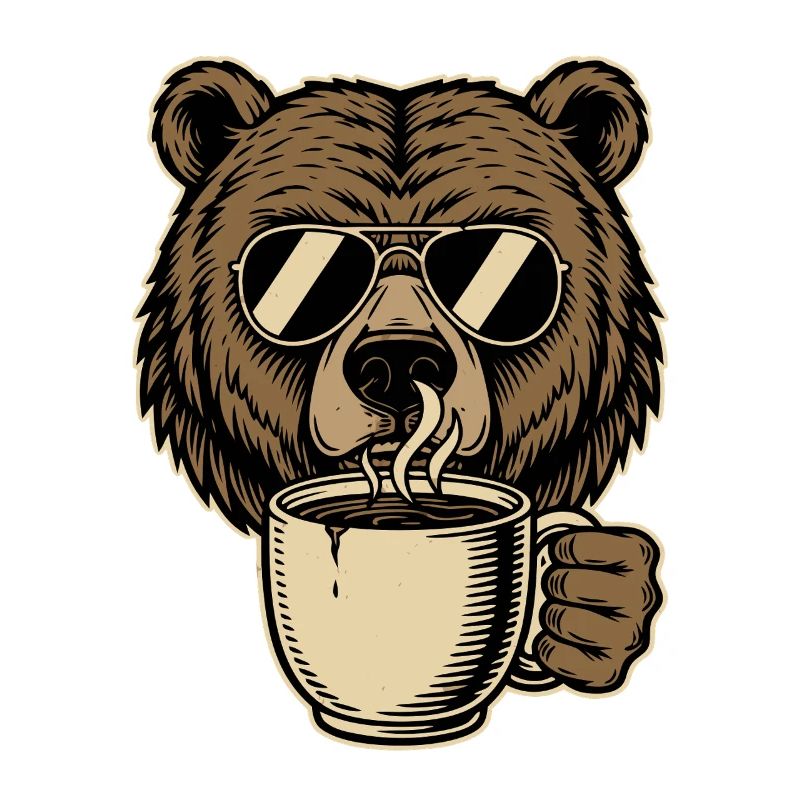Bearly Awake Coffee Bear