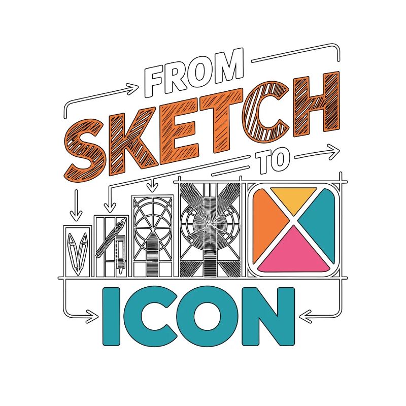 Designer de logos de Sketch à Designer graphique Icon