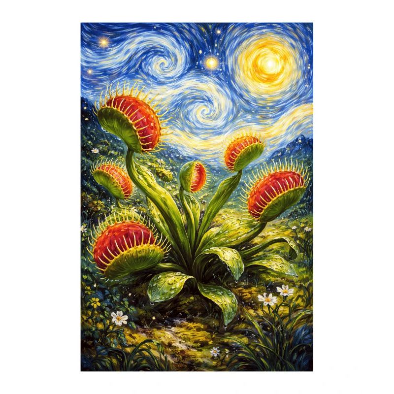 Venus Flytrap Starry Night