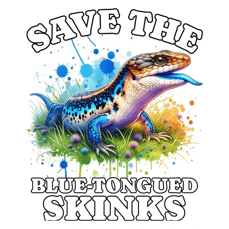 Save Blauzungenskink