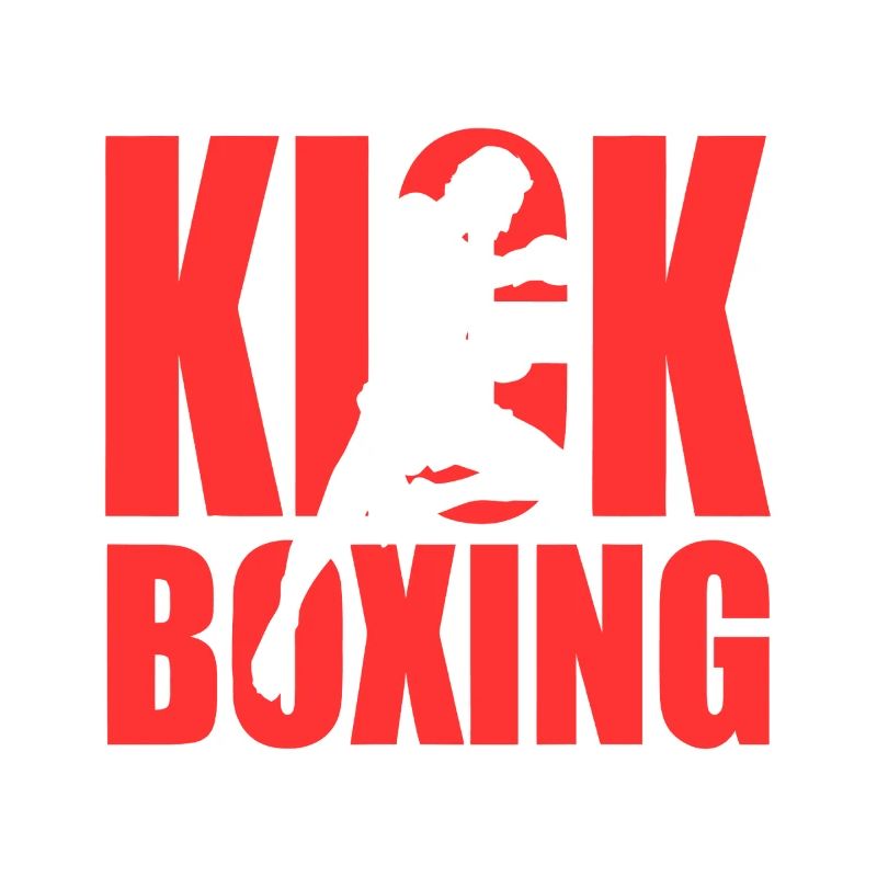 Kick Boxing Silhouette