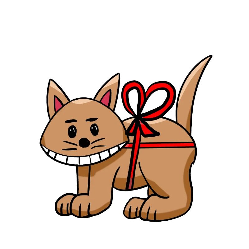 Lustige Katze Geburtstag Katze Kind