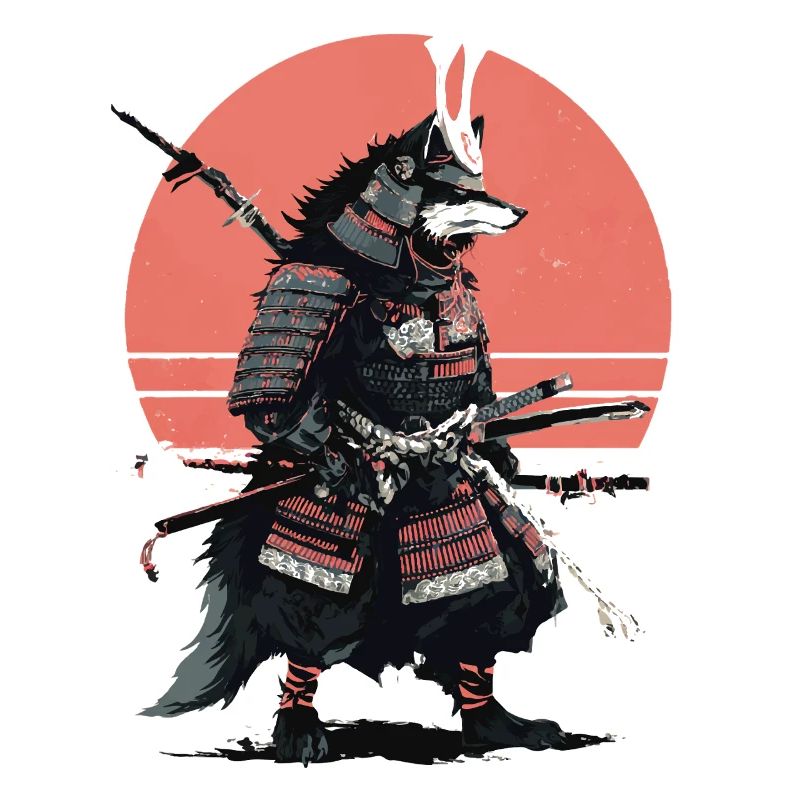 Wolf Samurai of the Dawn
