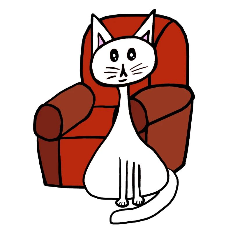 After-Work Cat Cats Pets 80s