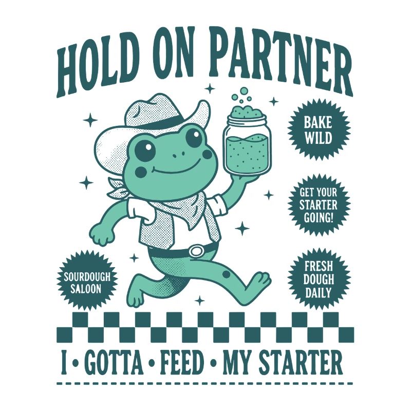 Sourdough Bread Baking Baker Hold On Partner