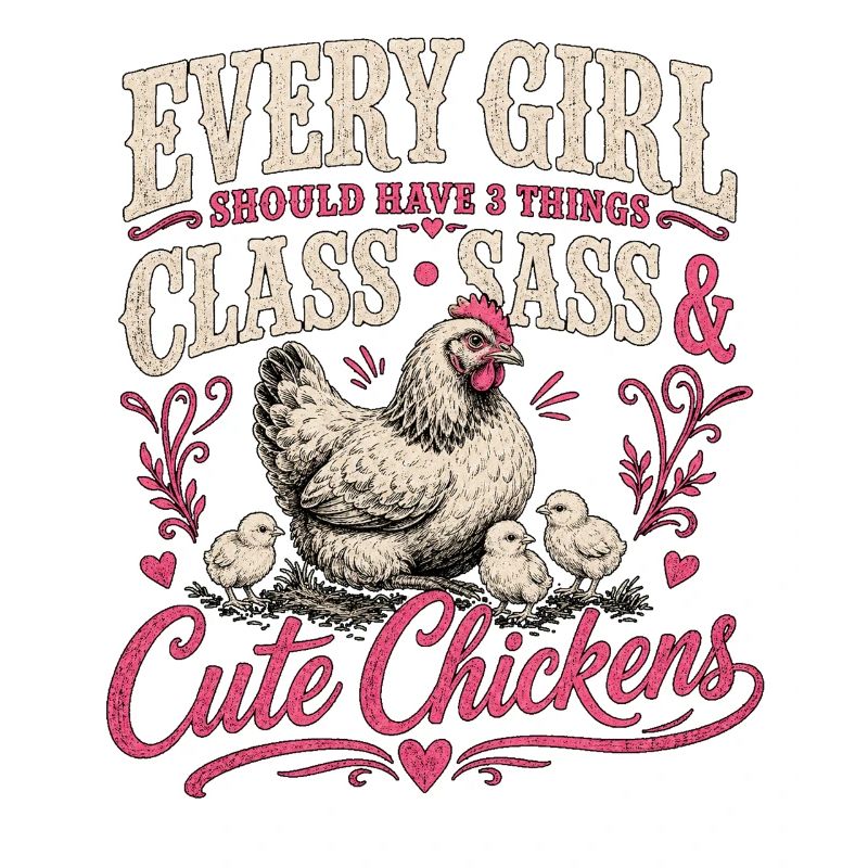 Every Girl Needs Class, Sass & Chicks