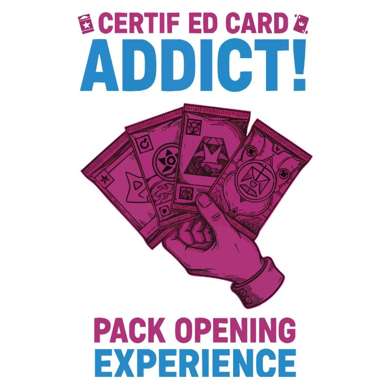 Expérience d’ouverture du pack Certified Card Addict