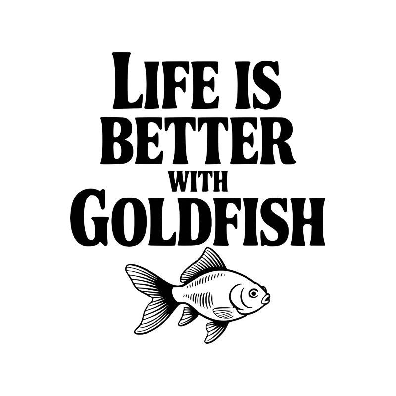 Life is Better with Goldfish