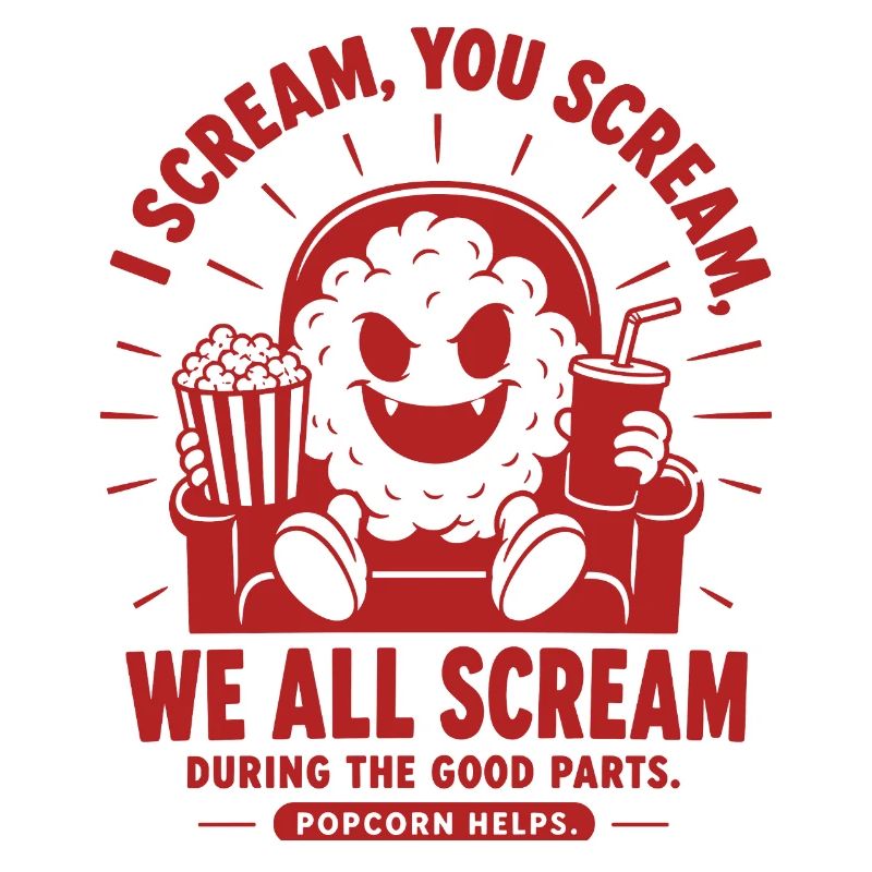 We All Scream Horror Popcorn