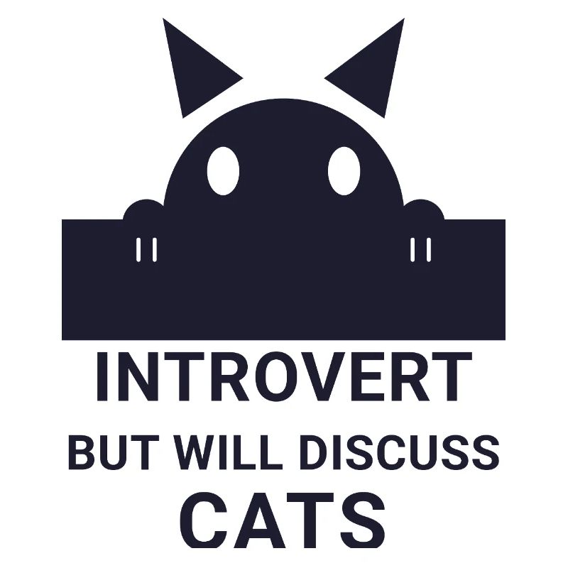 Introvertierter wird über Katzen sprechen