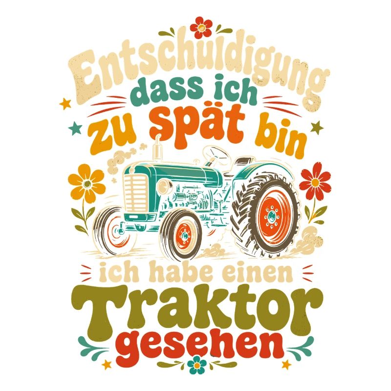 Entschuldigung: Traktor gesehen