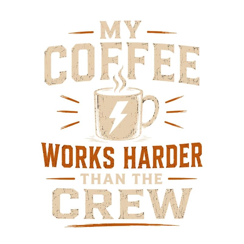 Lineman Humor Câble d’alimentation Café