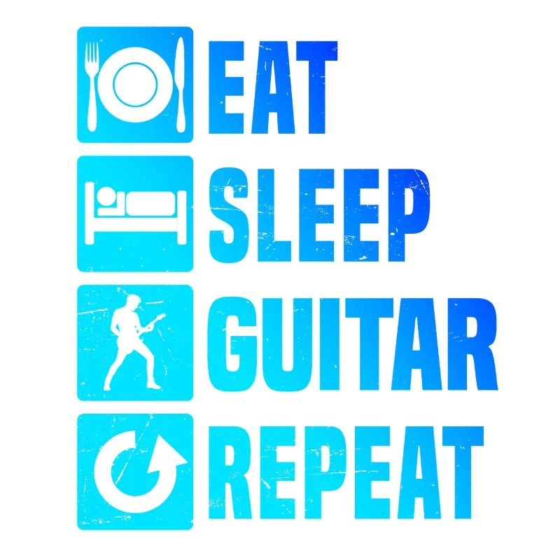 Geschenkidee für einen Guitar-Player mit E-Gitarre