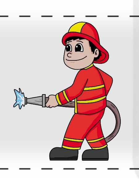Feuerwehr Junge