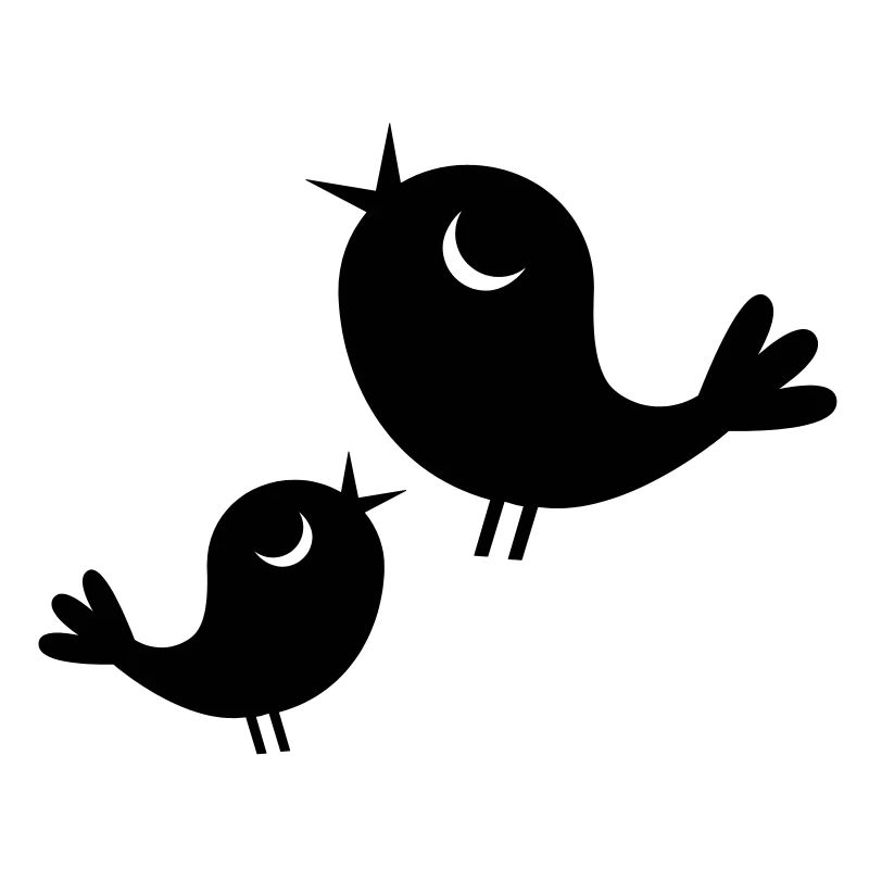 Vögelchen beim Twittern