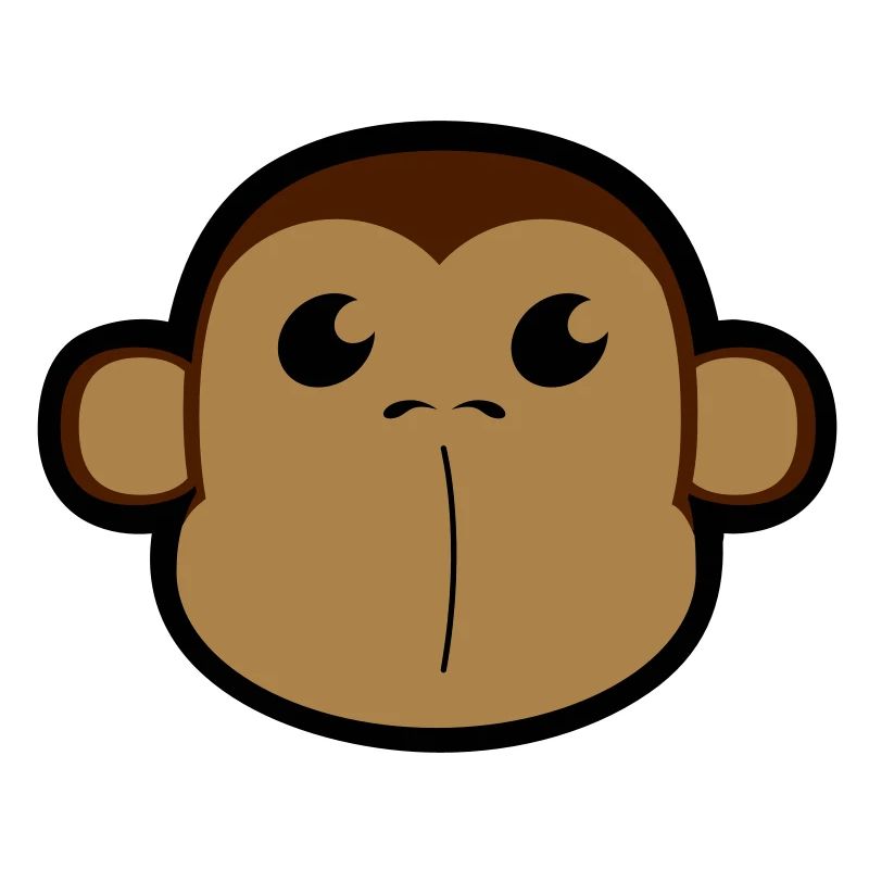 Face, Shimpanse, monkey, monkey head 3 c