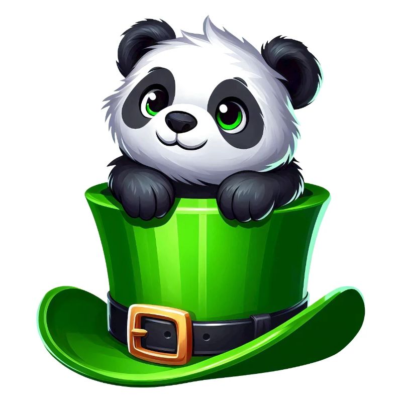 Saint-Patrick Panda Cylindre Trèfle