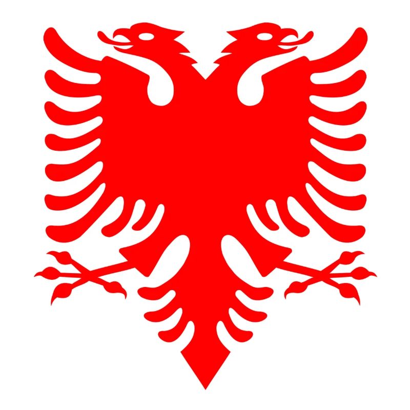 red double-headed eagle Albanian Double Eagle