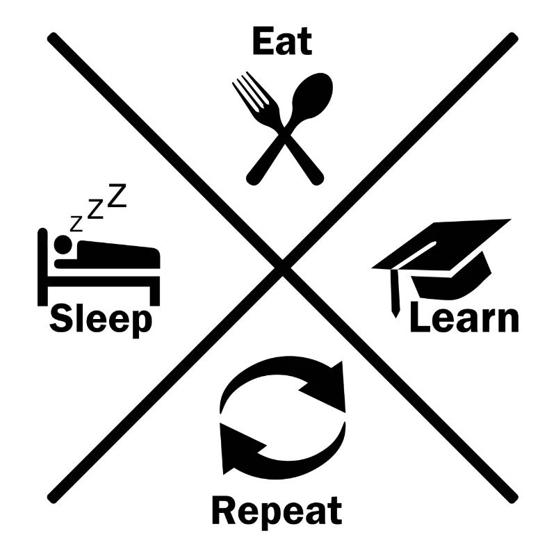 Learn learn sleep cramming gift idea