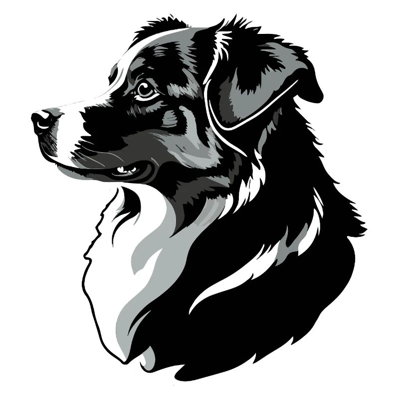 Border Collie - Conception de chien de compagnie