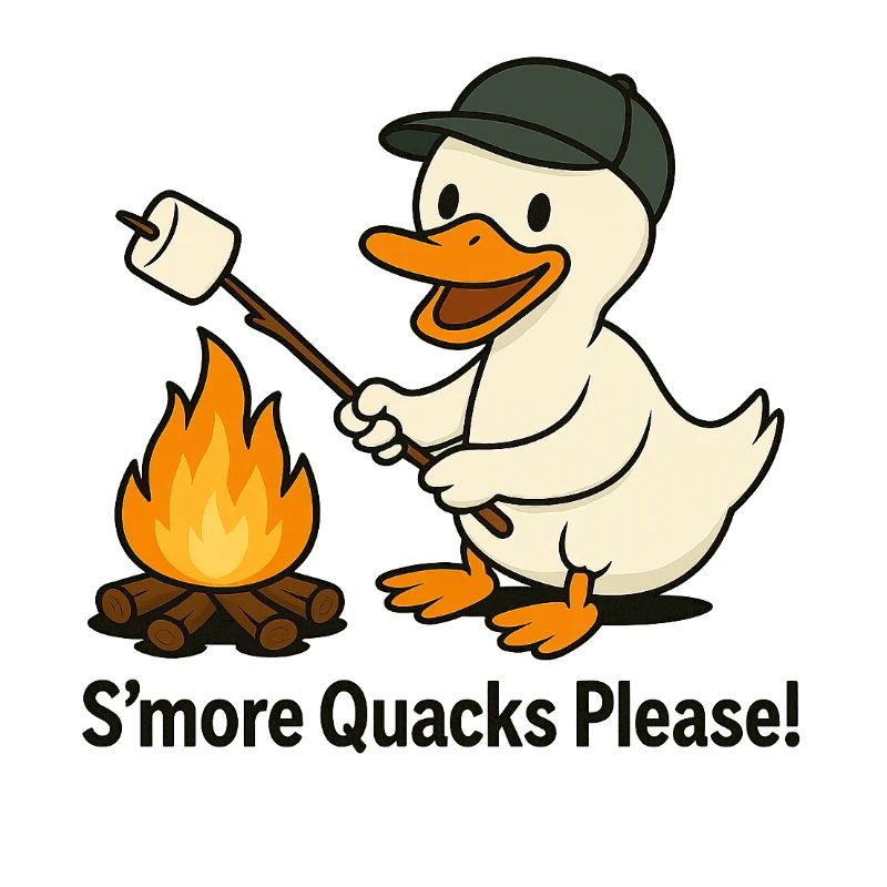 S'more Quacks Please! – Camping Duck