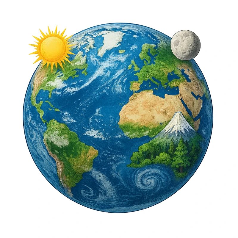 Erde - Earth - Planet Erde Universum