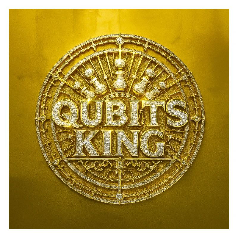 Conception de la pièce d’or Qubits King