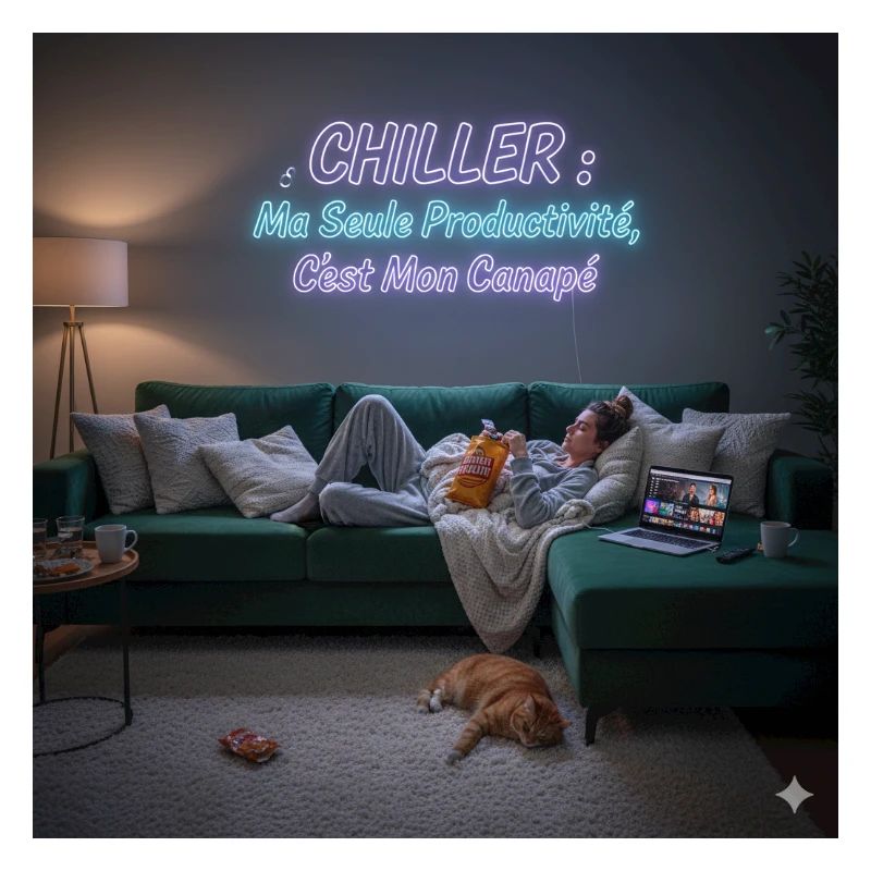 Chiller Neon Sofa: Productivity Relax