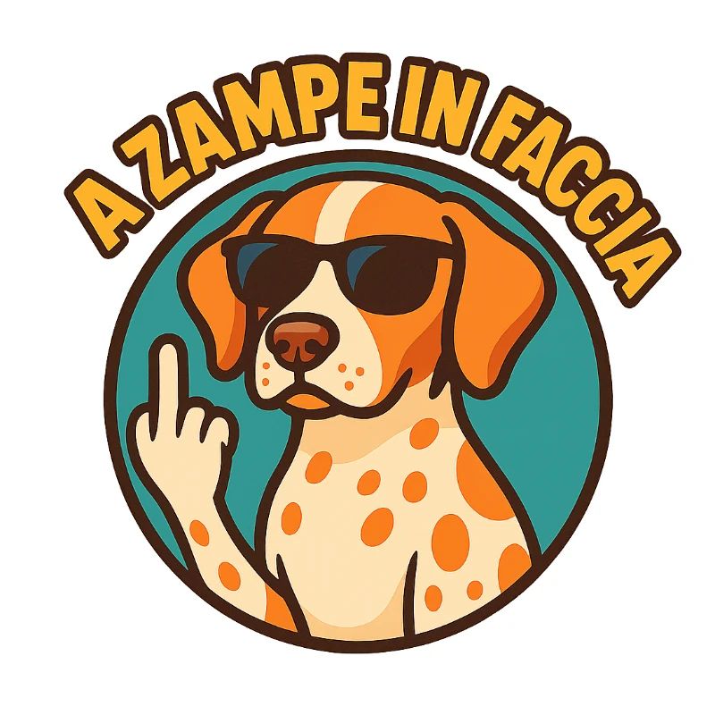 Avec les pattes dans le visage