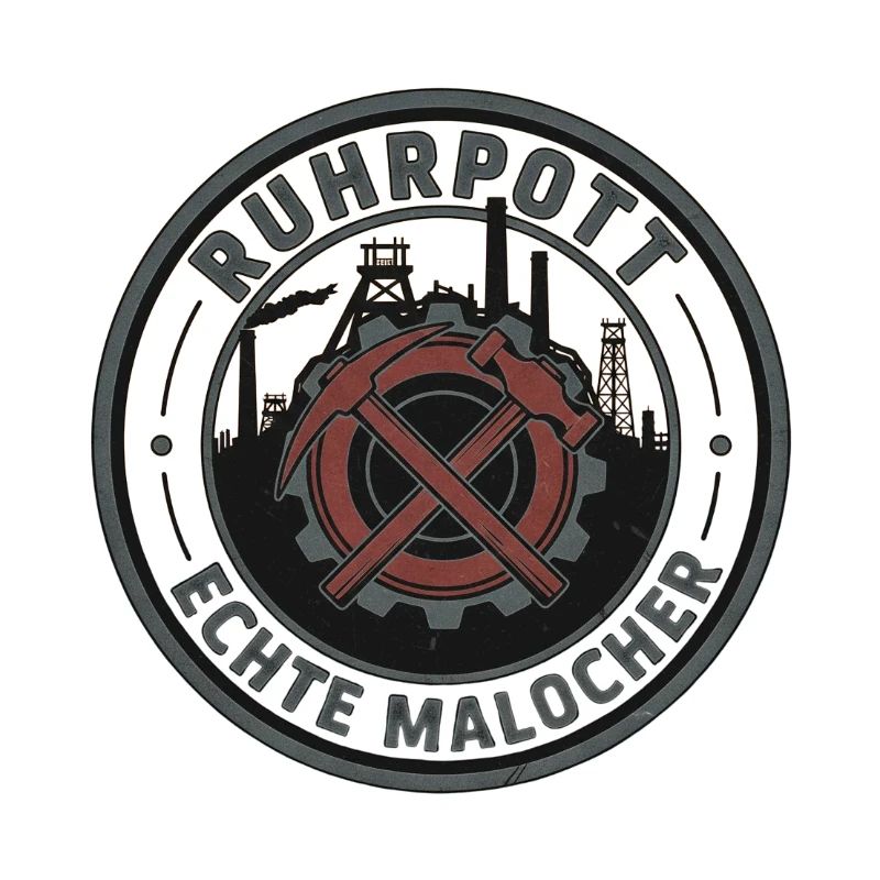 Ruhrpott Echte Malocher Patch