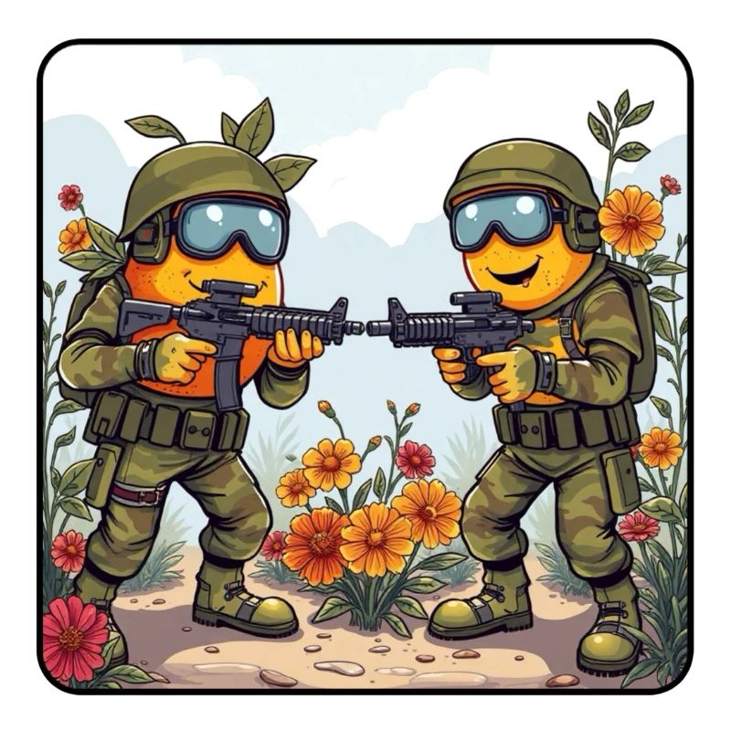 Blütenkampf Duo