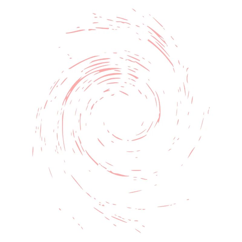 Abstract Gyro / Line / Red / Pattern