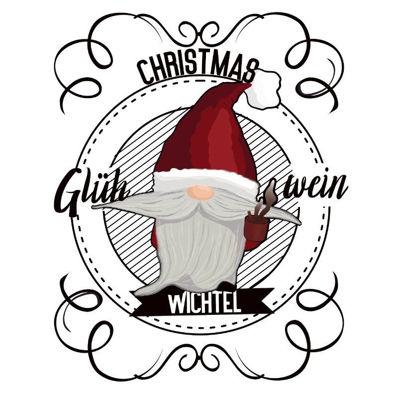 Nain du vin chaud – Conception de Noël